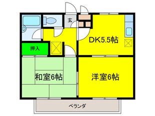 グレイス西取石の物件間取画像